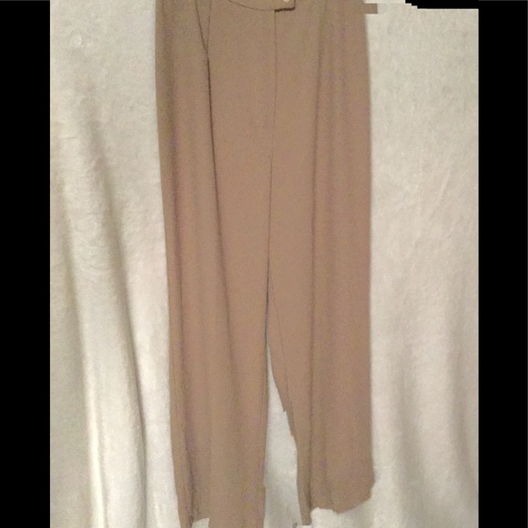 80’s RETRO WIDE LEG TROUSER PANTS - Picture 2 of 7